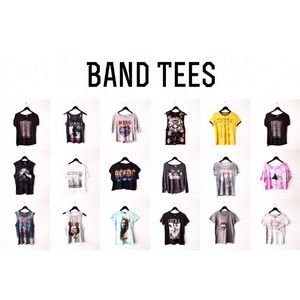 Shop a Wide Selection of Band Tees & More!!!!!!!!
